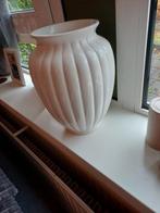 Vaas, Ophalen of Verzenden, Zo goed als nieuw, Wit, Minder dan 50 cm