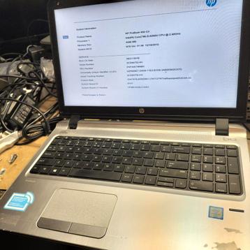 Partij 5x HP i5 generatie 6 laptops beschikbaar voor biedingen