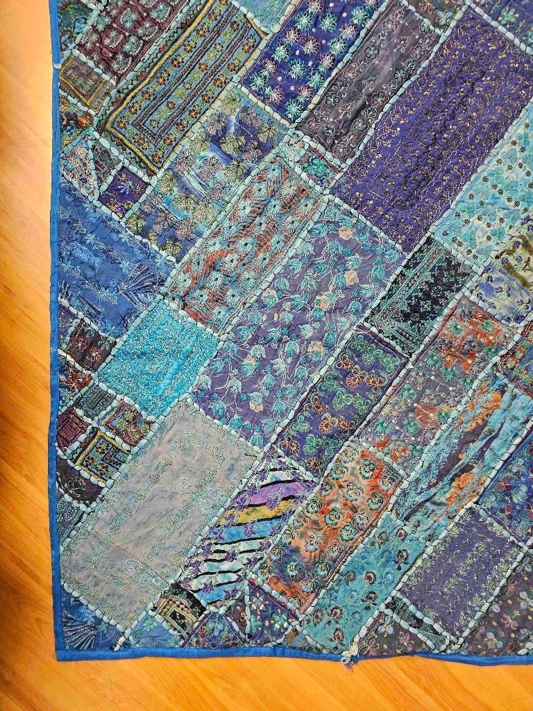 Kleed Patchwork 240/195cm, Gebruikt, Etten-Leur, 150 tot 200 cm, Ophalen of Verzenden