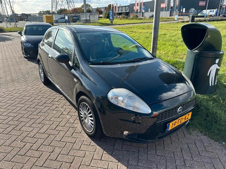 Fiat Punto 1.4 16V 3DR 2006 Zwart, Auto's, Fiat, Particulier, Punto, Benzine, B, Hatchback, Handgeschakeld, Origineel Nederlands