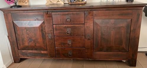 Super mooi,groot&ruim Koloniaal Houten Dressoir 200x97x47 cm, Antiek en Kunst, Antiek | Meubels | Kasten, Ophalen