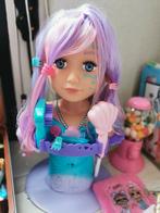Baby born sister opmaakpop/kaphoofd zeemeermin met zuignap, Ophalen of Verzenden, Zo goed als nieuw