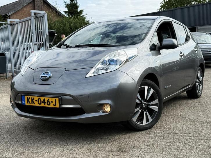 Nissan Leaf TEKNA | Navi | Camera | Lederen bekleding | Stoe, Auto's, Nissan, Bedrijf, Te koop, Leaf, 360° camera, ABS, Airbags