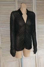 Just-b nieuw zwart doorschijnend blouse mt. XXL, Kleding | Dames, Nieuw, Maat 42/44 (L), Ophalen of Verzenden, Zwart