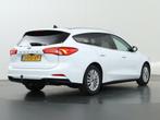 Ford Focus Wagon 1.0 EcoBoost Titanium X Business | Panorama, 65 €/maand, Gebruikt, Wit, Origineel Nederlands