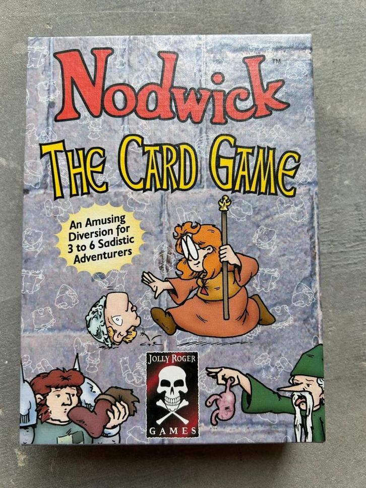 Nodwick The Card Game (Engelstalig kaartspel), Hobby en Vrije tijd, Gezelschapsspellen | Kaartspellen, Nieuw, Drie of vier spelers