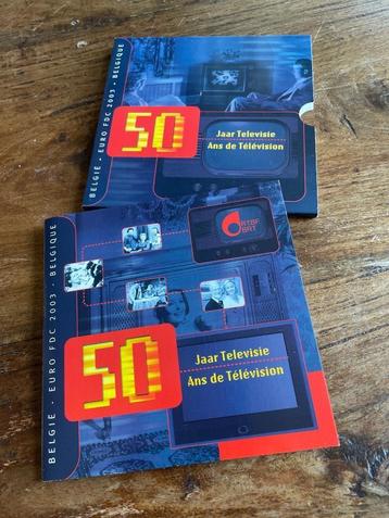 Muntset, 50 jaar Televisie België  beschikbaar voor biedingen