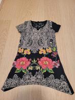 Desigual, tshirt/tuniekje, meisje, 11/12 jaar, nog netjes, Ophalen, Zwart, Korte mouw, Desigual