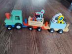 Hema houten trein Jip en Janneke, Kinderen en Baby's, Speelgoed | Houten speelgoed, Ophalen, Gebruikt, Overige typen