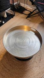 Champagnekleurig Dienblad, Huis en Inrichting, Ophalen, Overige materialen, Gebruikt, Schaal