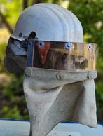 Brandweerhelm brandweer vliegveld, Verzamelen, Militaria | Algemeen, Nederland, Ophalen of Verzenden