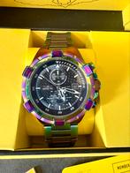 Invicta Aviator 28135, Sieraden, Tassen en Uiterlijk, Horloges | Heren, Overige merken, Staal, Staal, Polshorloge