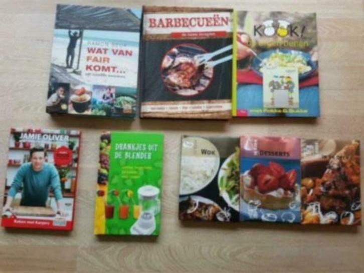 8 kookboeken, Boeken, Kookboeken, Zo goed als nieuw, Overige gebieden, Ophalen of Verzenden