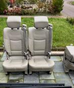 2 leren stoelen 3p gordels zelfbouwcamper nu 300€, Auto-onderdelen, Ophalen of Verzenden, Nieuw