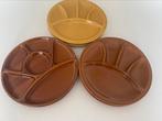 Vintage gourmet borden 6 stuks, Huis en Inrichting, Ophalen, Gebruikt, Bord(en), Overige stijlen