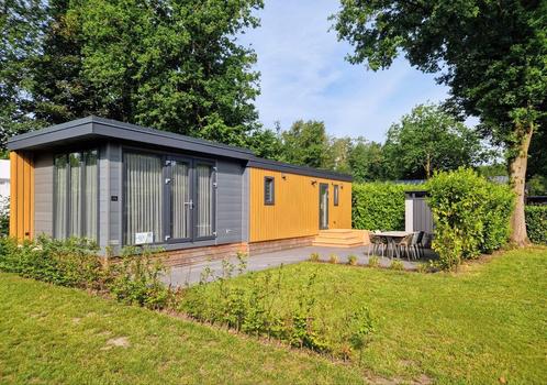 Luxe chalet stacaravan airco huren 5* Pallegarste Vechtdal, Caravans en Kamperen, Verhuur