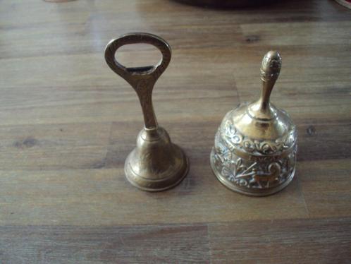 Twee antieke koperen bellen, Antiek en Kunst, Antiek | Koper en Brons, Koper, Ophalen of Verzenden
