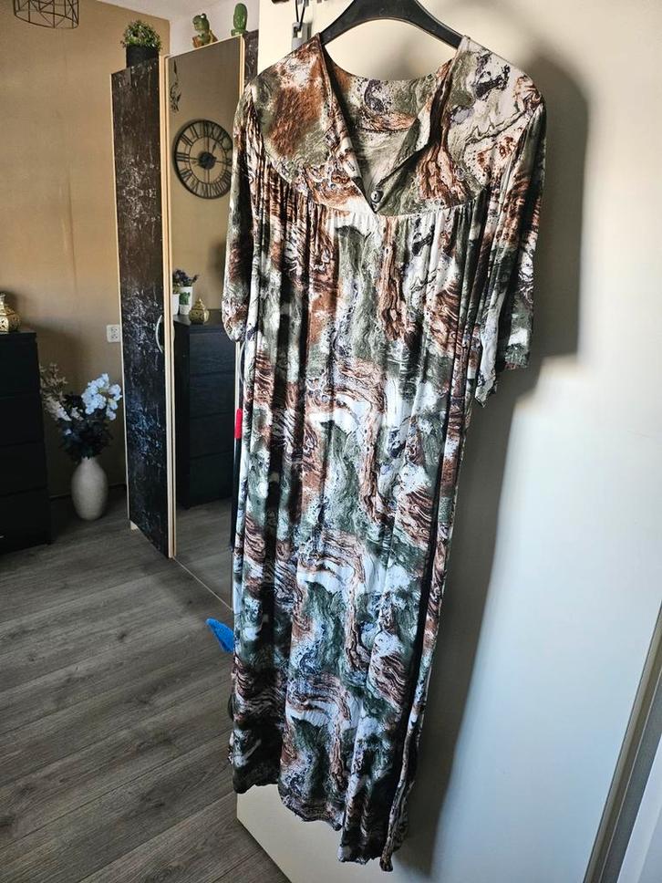 Jurk, Kleding | Dames, Grote Maten, Zo goed als nieuw, Jurk, Ophalen of Verzenden