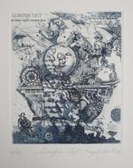 Exlibris / Ex libris Vl. Kvartalny, Lemuria Lost, Antiek en Kunst, Kunst | Etsen en Gravures, Verzenden