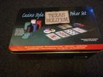 Texas Hold'em Pokerset - NIEUW HI HCompleet met accessoires!, Hobby en Vrije tijd, Gezelschapsspellen | Kaartspellen, Vijf spelers of meer