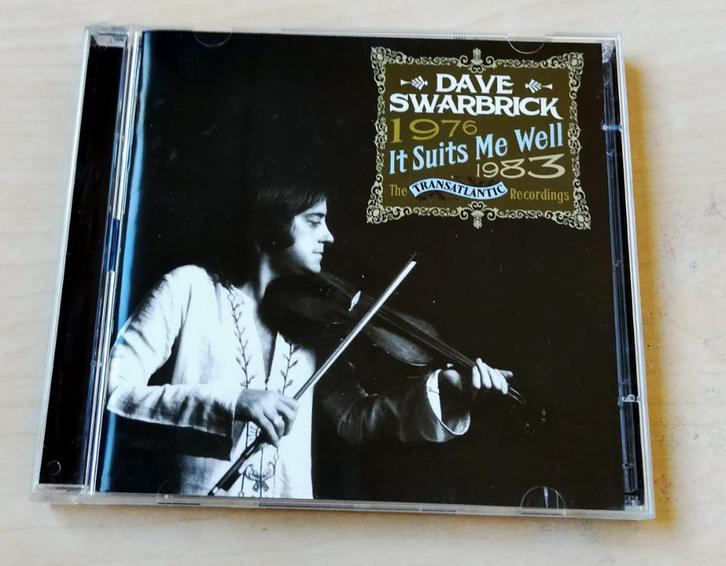 Dave Swarbrick It Suits Me Well 1976-1983 Transatlantic 2CD, Cd's en Dvd's, Cd's | Wereldmuziek, Zo goed als nieuw, Overige soorten