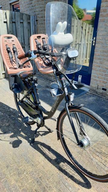 Super Nette Gazelle Bloom C7 Mat Zwart Yepp Moederfiets D53  beschikbaar voor biedingen