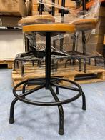 11 Krukken verstelbaar metaal zwart multiplex industrieel, Ophalen, In hoogte verstelbaar, Gebruikt, IJzer
