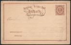 Deutsche Reichs-post - briefkaart, Verzenden, Briefkaart
