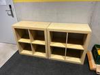 2x Kallax 4x4 - berkenfineer, Ophalen, Gebruikt, 100 tot 150 cm, 50 tot 100 cm