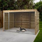 Houten hondenkennel | Robuust en onderhoudsvrij, Ophalen of Verzenden, Nieuw, 110 cm of meer, 100 cm of meer