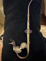 Antieke Opiumpijp Pauw vogel pijp peacock, Ophalen of Verzenden