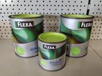 Flexa verf te koop groen en blauw zijdeglans en hoogglans, Ophalen of Verzenden, Nieuw, Blauw