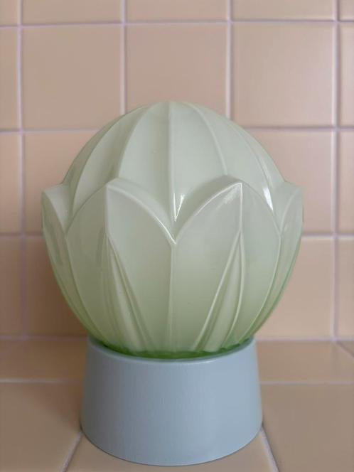 Thabur, art deco lamp, vintage plafondlamp, plafonnière, Antiek en Kunst, Antiek | Lampen, Ophalen of Verzenden
