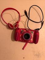Vtech Kidizoom Duo 5.0 kinder foto/video camera roze, Kinderen en Baby's, Speelgoed | Vtech, Ophalen of Verzenden, Zo goed als nieuw