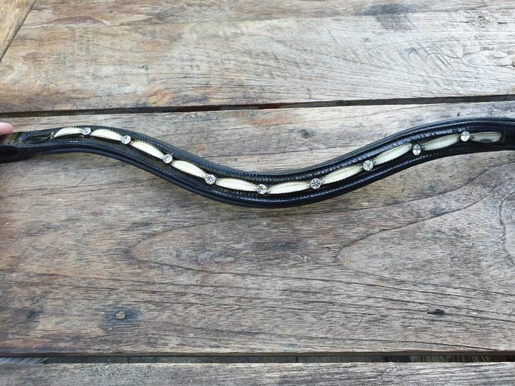 Frontriem Full, Dieren en Toebehoren, Paarden en Pony's | Hoofdstellen en Tuigage, Gebruikt, Dressuur, Ophalen of Verzenden