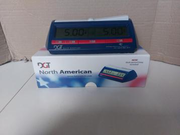 electronische DGT North American schaakklok beschikbaar voor biedingen