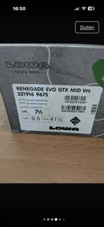 Lowa Renegade dames wandelschoenen mr 41,5, Ophalen of Verzenden, Nieuw, Schoenen