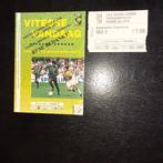 Programma en ticket Erewedstrijd Rene Eijer Vitesse-Lazio 93, Ophalen of Verzenden, Zo goed als nieuw, Vitesse