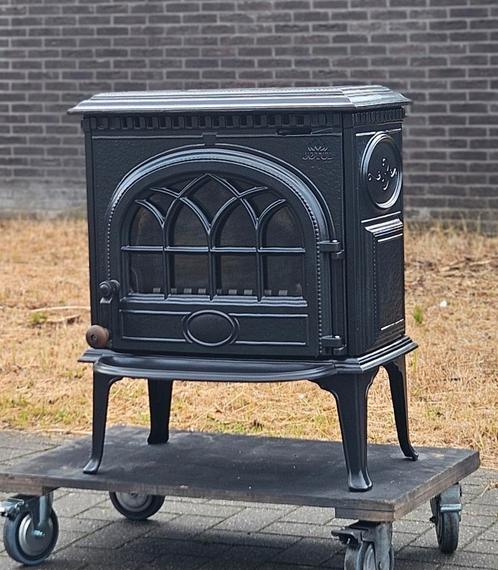 Houtkachel Jotul F3TD Blueblack geëmailleerd, Huis en Inrichting, Kachels, Zo goed als nieuw, Vrijstaand, Houtkachel, Hout, Ophalen of Verzenden