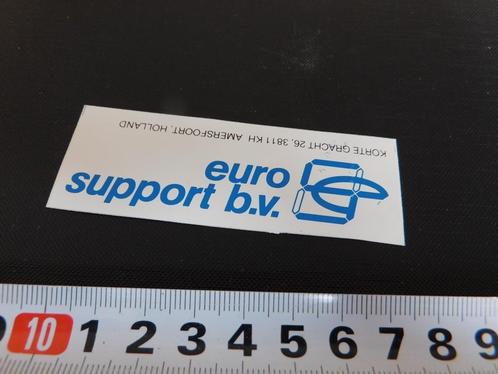 sticker amersfoort euro support bv (drukfout), Verzamelen, Stickers, Zo goed als nieuw, Bedrijf of Vereniging, Ophalen