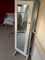 Sieradenkast met spiegel, Huis en Inrichting, Ophalen, Minder dan 50 cm, Gebruikt, 100 tot 150 cm
