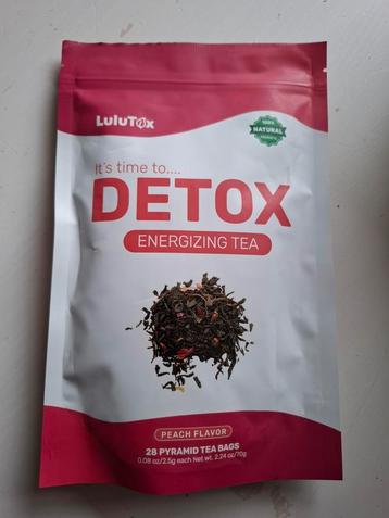 Detox thee beschikbaar voor biedingen