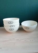 Set van 4 Soepkommen., Gebruikt, Ophalen of Verzenden, Kom(men), Effen