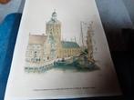 Firma A. Huisman te Meppel ter gelgenheid 50 jarig bestaan, Antiek en Kunst, Kunst | Tekeningen en Foto's, Ophalen of Verzenden