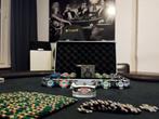High end ingegraveerde Cashgame pokerset .Joker Casino, Vijf spelers of meer, Ophalen of Verzenden, Nieuw, Onbekend