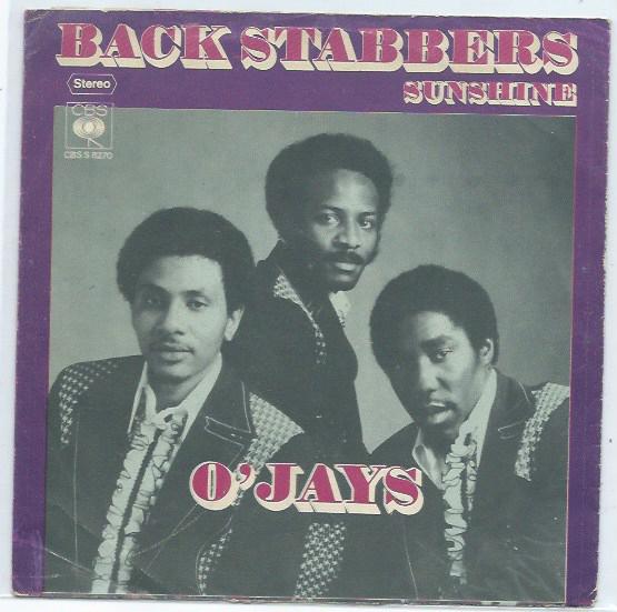 The O' Jays- Back Stabbers, Cd's en Dvd's, Vinyl Singles, Verzenden, Zo goed als nieuw, 7 inch, Pop