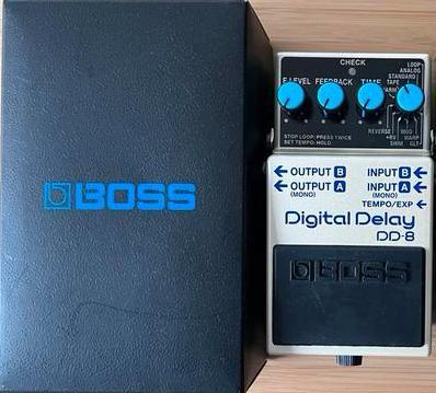 Boss DD-8 Digital Delay + BOSS PSA-230S Voeding, Muziek en Instrumenten, Effecten, Zo goed als nieuw, Delay of Echo, Ophalen of Verzenden
