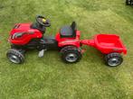 Tractor smoby, Kinderen en Baby's, Speelgoed | Buiten | Voertuigen en Loopfietsen, Ophalen, Zo goed als nieuw, Trapvoertuig