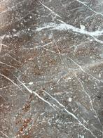 Vintage houten commode met een grijs bruin marmeren blad, Huis en Inrichting, Ophalen, Gebruikt