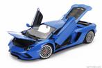 1/18 Lamborghini Aventador S Blu Nila AutoArt, Ophalen, Nieuw, Auto, Autoart